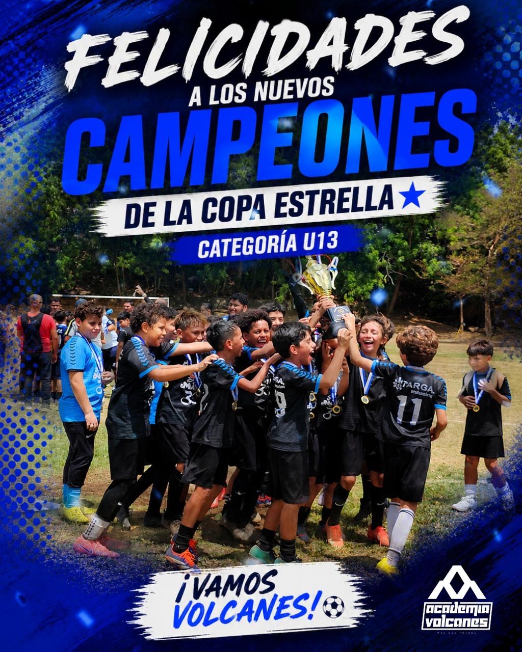 Campeones Copa Estrella categoría U13 Apertura 2026
