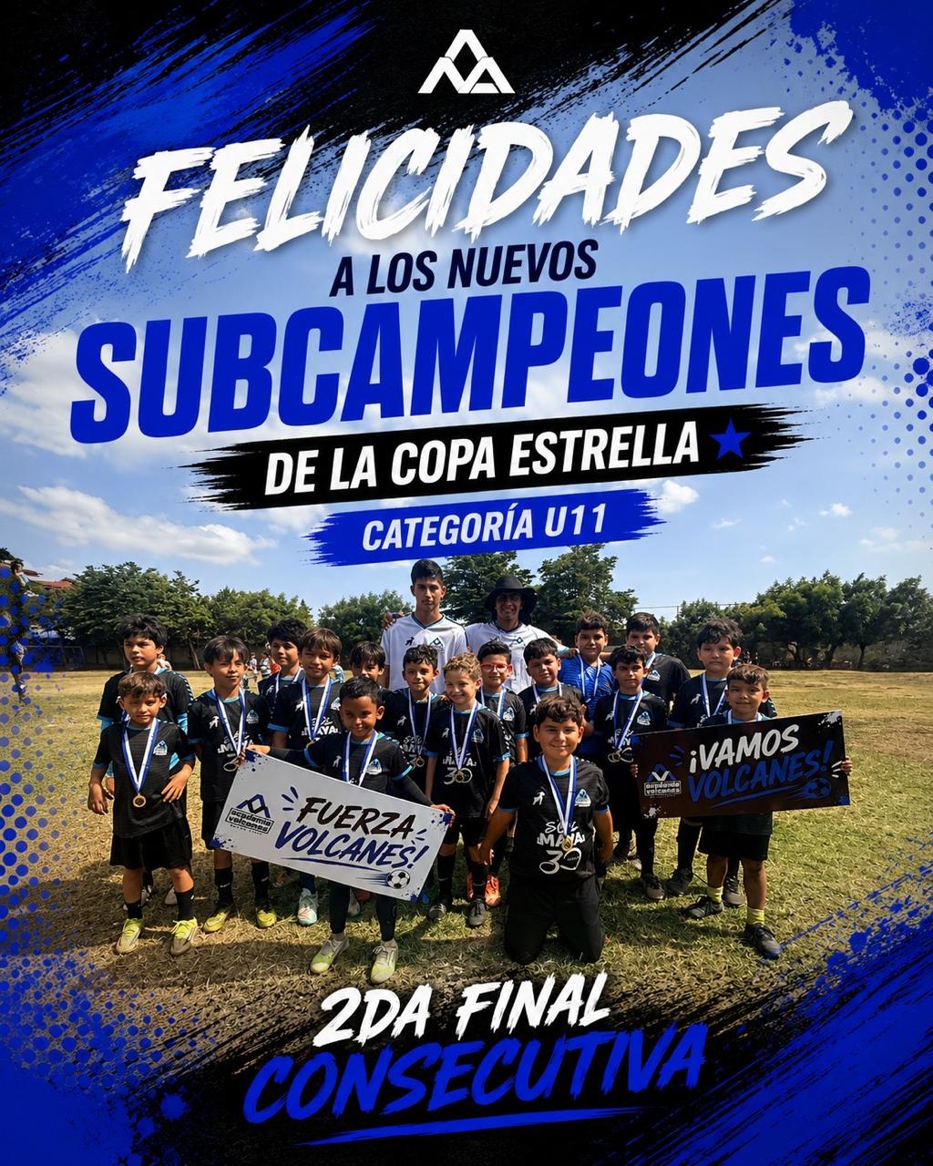 Subcampeones Copa Estrella categoría U11 2026